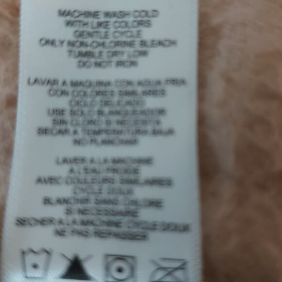 Calvin Klein Pink Faux Fur Zip Vest 1X Plus Size Angelcore Balletcore Mobwife - Picture 13 of 13